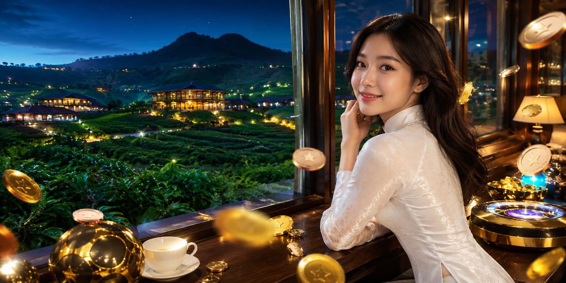 Người dùng Buôn Ma Thuột mặc áo dài tham gia cá cược trực tuyến bên cà phê